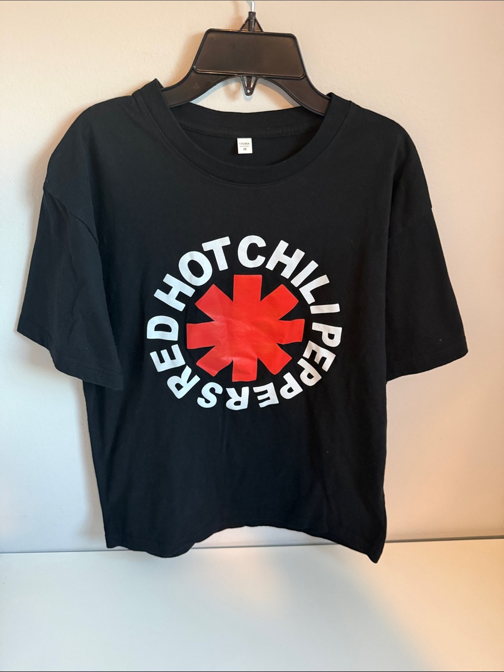 Red Hot Chili Peppers Black Graphic T-Shirt